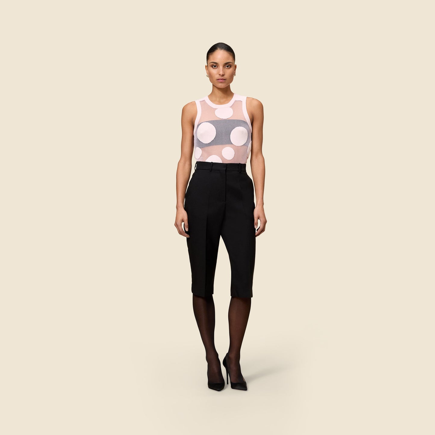 POLKADOT KNIT SPENCER