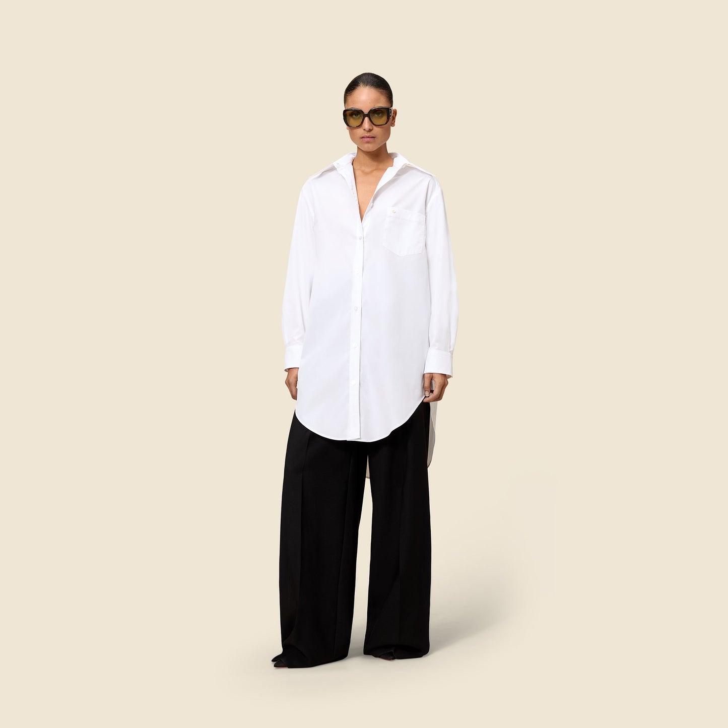 OVERSIZED POPLIN SHIRT