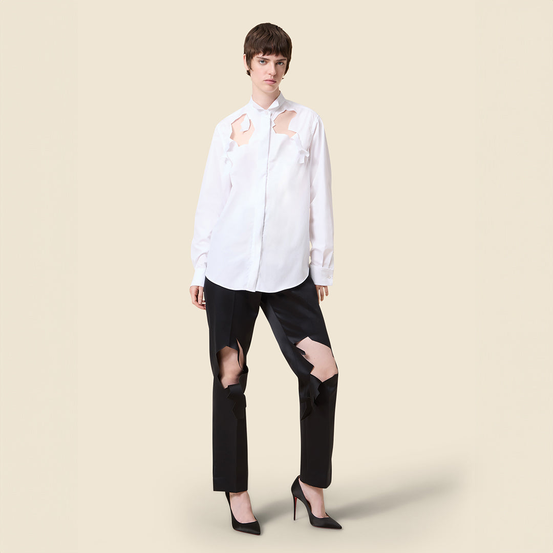 TUXEDO POPLIN SHIRT