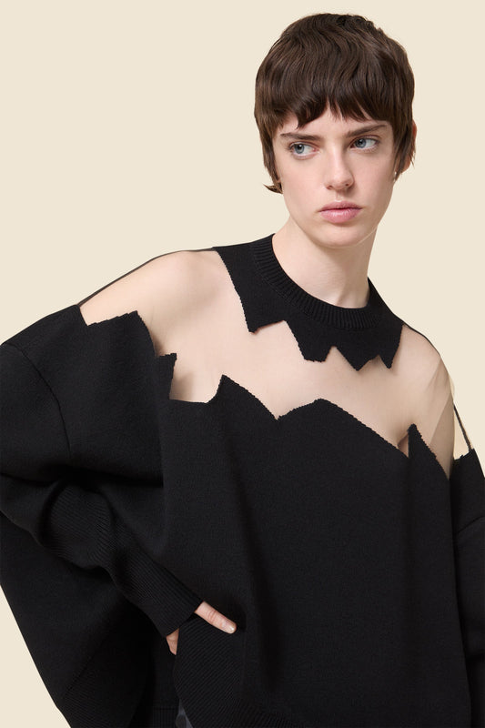 OVERSIZED WOOL SWEATER